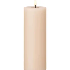 Ester & Erik LED bloklys, creme, 20 cm
