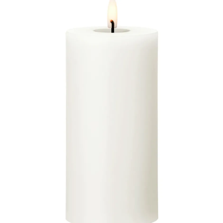 Ester & Erik LED bloklys, hvid, 15 cm