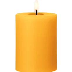 Ester & Erik LED bloklys, orange, 10 cm
