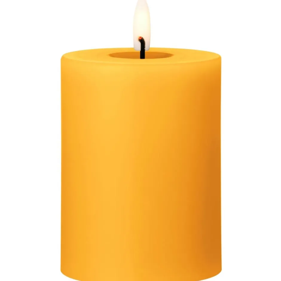 Ester & Erik LED bloklys, orange, 10 cm