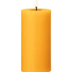 Ester & Erik LED bloklys, orange, 15 cm