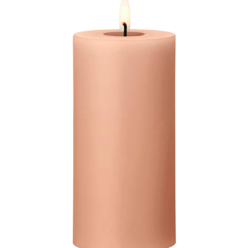 Ester & Erik LED bloklys, rosa, 15 cm