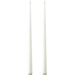 Ester & Erik LED kronelys, 40 cm, hvid, 2-pak