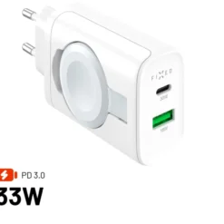 Fixed USB-A & C adapter med Apple watch oplader