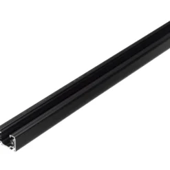 Global 1F strømskinne, sort, 2 meter