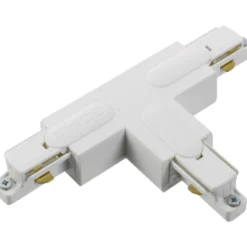 Global 1F T-stykke, hvid, venstre