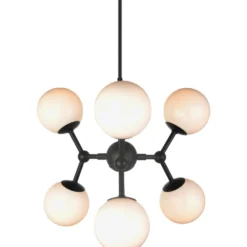 Halo Design Atom Mini lysekrone, opal