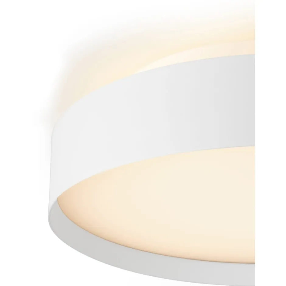 Halo Design Backlight Full plafond, hvid, Ø30 cm