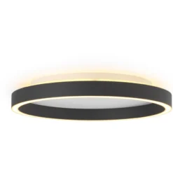 Halo Design Backlight String plafond, sort, Ø40 cm