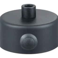 Halo Design baldakin, 2 udgange, sort