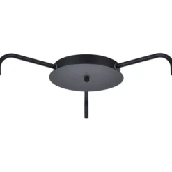 Halo Design baldakin, 4 udgange, sort