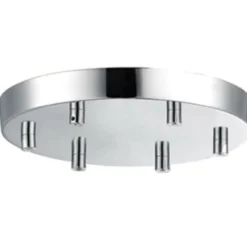 Halo Design baldakin, 6 udgange, krom