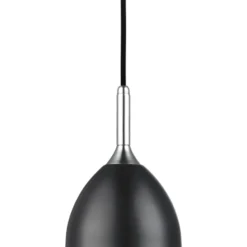 Halo Design Bellevue pendel, sort/krom, Ø14 cm