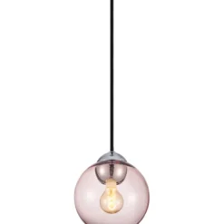 Halo Design Bubbles pendel, lyserød, Ø14 cm
