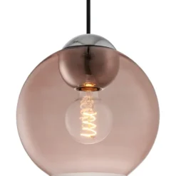 Halo Design Bubbles pendel, lyserød, Ø24 cm