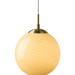 Halo Design Candy Ball pendel, beige, Ø25 cm