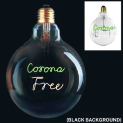 Halo Design Colors "Corona Free" E27 globepære, 3-trins dæmp, 4W