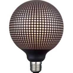 Halo Design Colors Dots Print E27 globepære, 3-trins dæmp, 6W