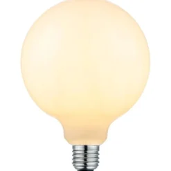 Halo Design Colors E27 globepære, 2700K, 6,5W, Ø12,5 cm