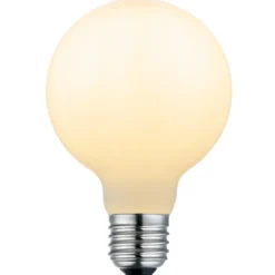 Halo Design Colors E27 globepære, 2700K, 6,5W, Ø8 cm