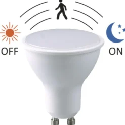 Halo Design Colors GU10 spotpære med sensor, 3000K, 5W