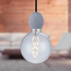 Halo Design Colors Mini De Luxe E27 globepære, 2200K, 2W, Ø8 cm