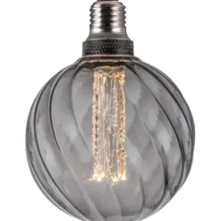 Halo Design Colors Twist E27 globepære, 3-trins dæmp, 3,5W, Ø12,5 cm