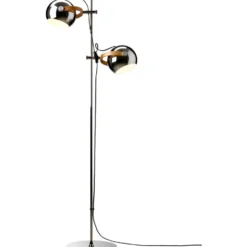 Halo Design D.C gulvlampe, krom