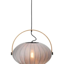 Halo Design D.C pendel, grå, Ø40 cm