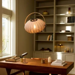 Halo Design D.C pendel, grå, Ø40 cm