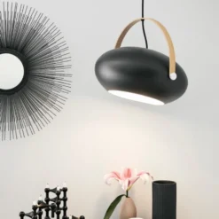Halo Design D.C pendel, sort, Ø18 cm