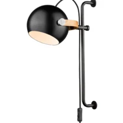 Halo Design D.C væglampe, sort