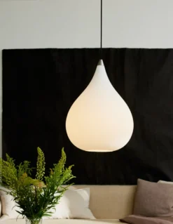 Halo Design Drops pendel, glas, Ø38 cm