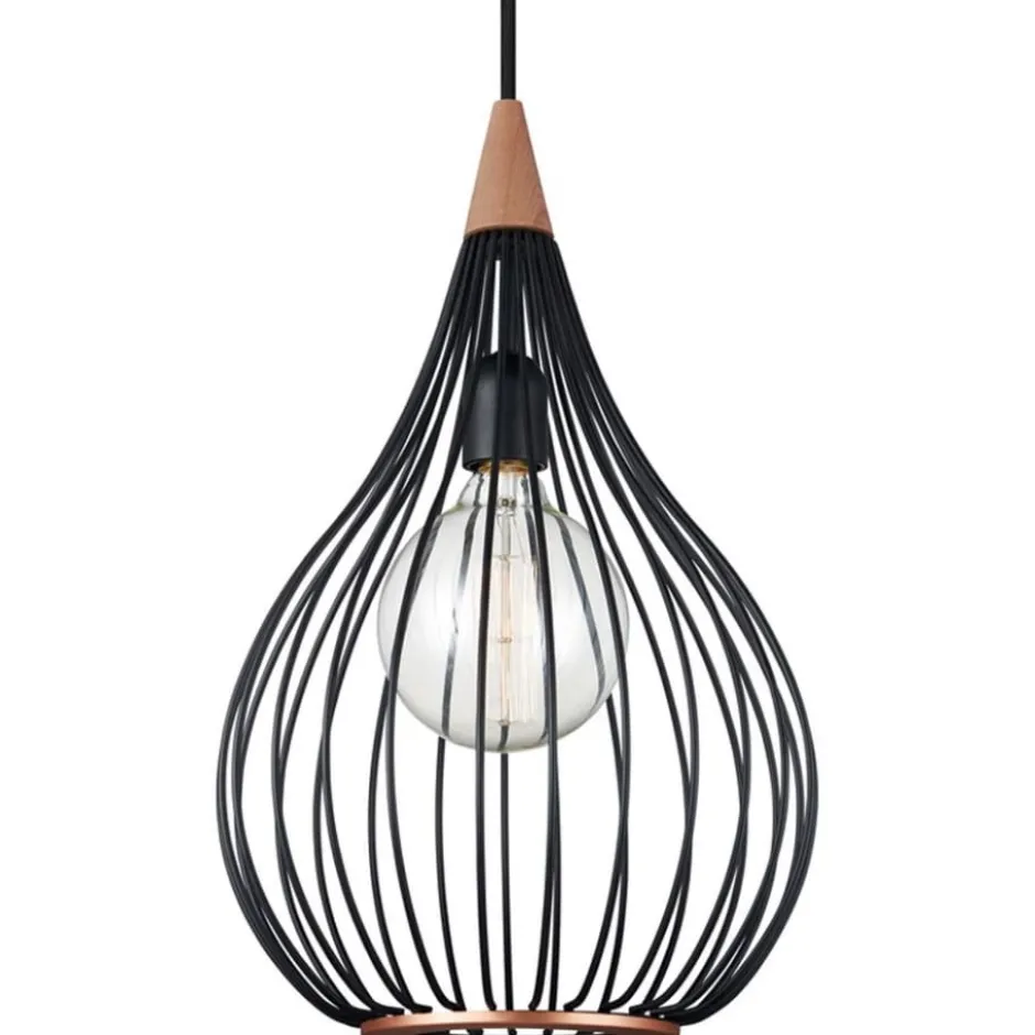 Halo Design Drops pendel, metal, Ø30 cm