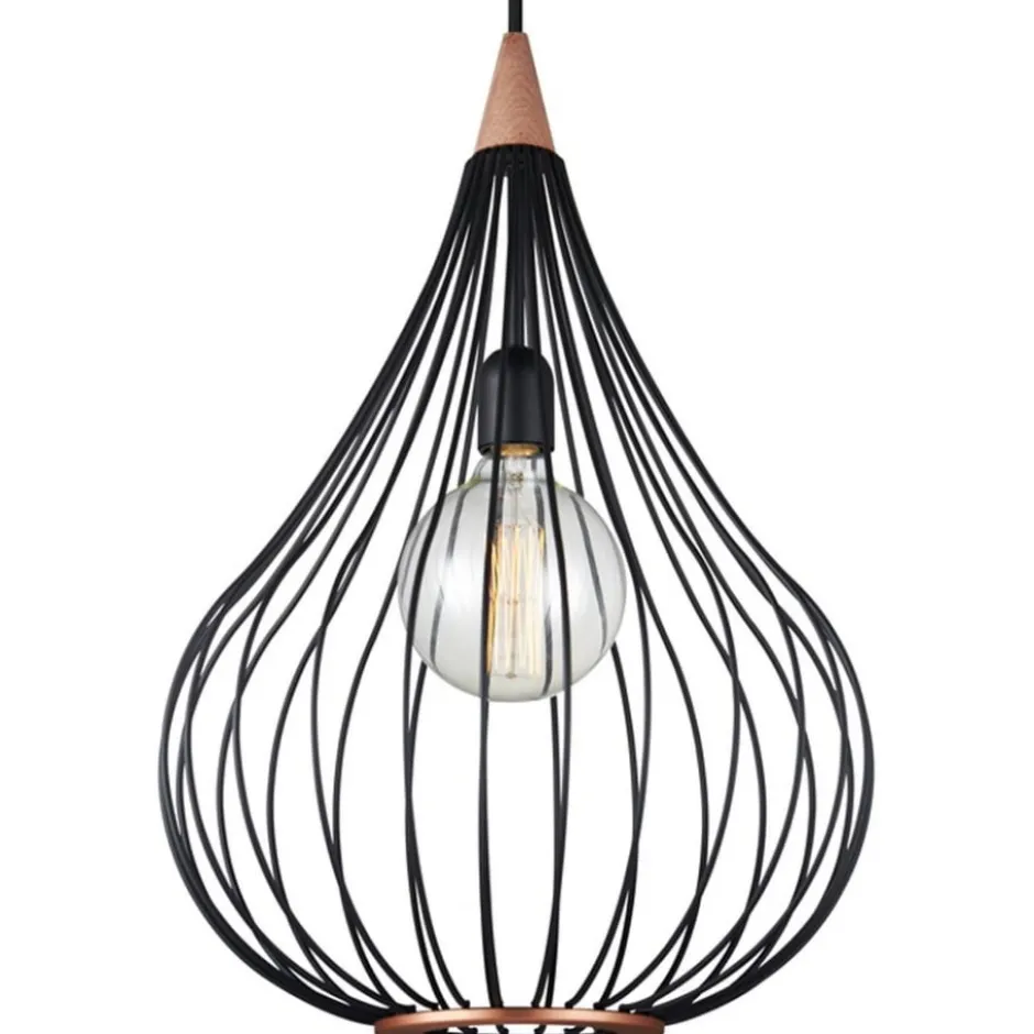Halo Design Drops pendel, metal, Ø38 cm