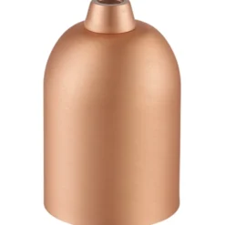 Halo Design E27 fatning, børstet kobber