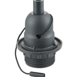 Halo Design E27 fatning med snorafbryder, sort