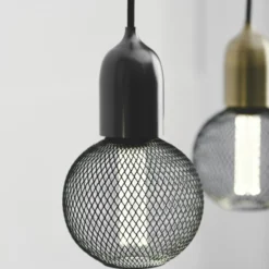 Halo Design fatningssæt, antik messing