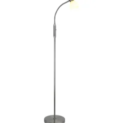 Halo Design Hudson gulvlampe, 1-armet, stål