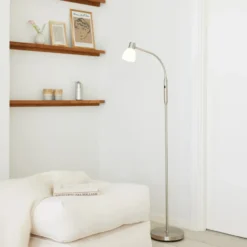 Halo Design Hudson gulvlampe, 1-armet, stål