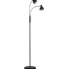 Halo Design Hudson gulvlampe, 2-armet, sort