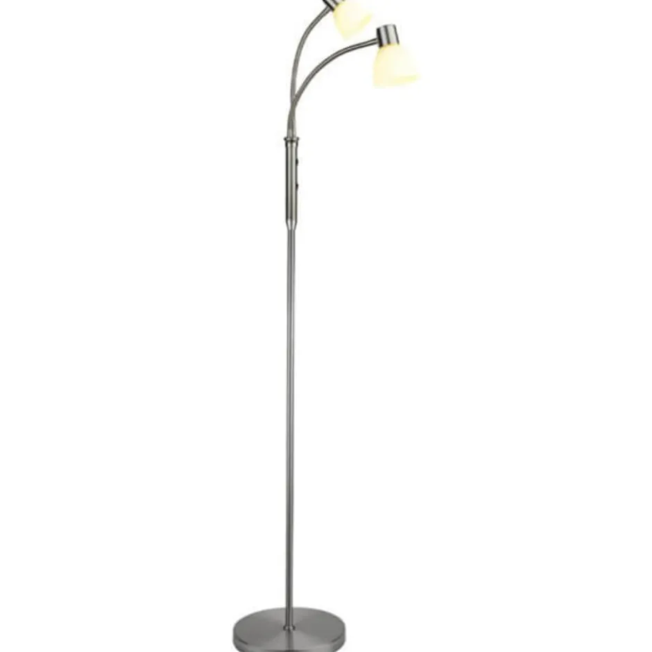 Halo Design Hudson gulvlampe, 2-armet, stål