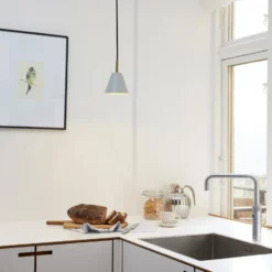 Halo Design Hygge pendel, grå, Ø12 cm