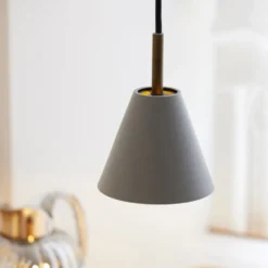 Halo Design Hygge pendel, grå, Ø12 cm