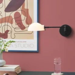 Halo Design Kjøbenhavn væglampe, sort