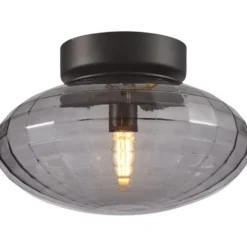 Halo Design Mesh loftlampe, røgfarvet, Ø20 cm