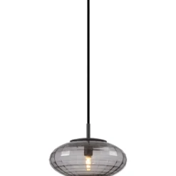 Halo Design Mesh pendel, røgfarvet, Ø20 cm