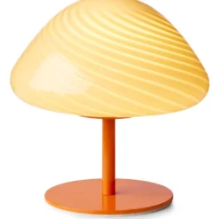 Halo Design Mini Mush bordlampe, orange