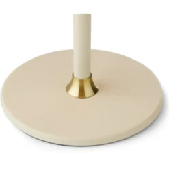 Halo Design Moon genopladelig bordlampe, beige