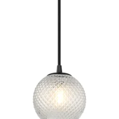 Halo Design Nobb pendel, klar, Ø12 cm
